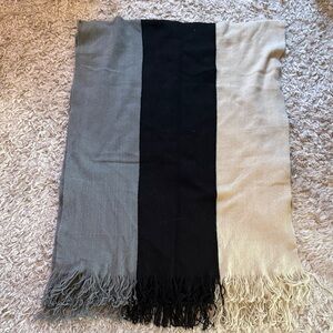 Oversized Fringe Scarf